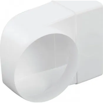 Ventilace MultiVac PVC přechodové koleno 120x60 mm/100 mm