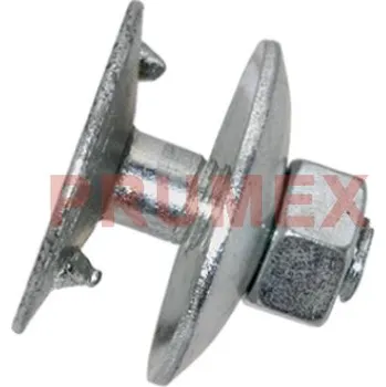 Spojovací materiál Šroub korečkový s maticí a podl. DIN 15237 M6x25 pozink