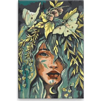 Dětské zboží Malování podle čísel - Luna - 40x60 cm, bez dřevěného rámu - CZ výroba