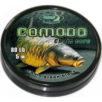 Katran Comodo Chain Core Camo/Brown/Black 80 lb/5 m