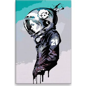 Dětské zboží Malování podle čísel - O samotě - 40x60 cm, bez dřevěného rámu - CZ výroba