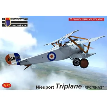 Plastikový model 1:72 Nieuport Triplane "RFC/RNAS“