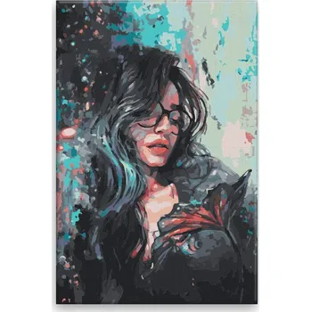 Dětské zboží Malování podle čísel - Rozvážná - 40x60 cm, bez dřevěného rámu - CZ výroba