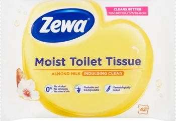 Toaletní papír Zewa Vlhčené ubrousky kokosové mléko 42 ks