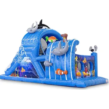 Skákací hrad Nafukovací překážková dráha OCEÁN 9,5M