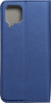Pouzdro na mobilní telefon Forcell Smart Case pro Samsung Galaxy A12 námořnická modrá
