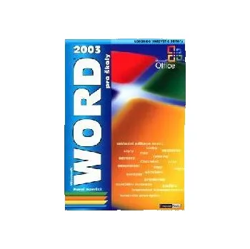 Microsoft WORD 2003 pro školy Computer Media