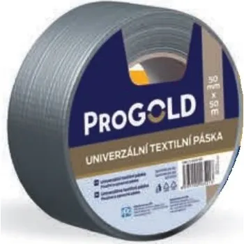 Zakrývací fólie na malování PROGOLD PG 4012-50 Páska uni textilní 50mmx50m
