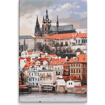 Dětské zboží Malování podle čísel - Praha 04 - 40x60 cm, plátno vypnuté na rám - CZ výroba
