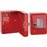 skříňka požární na klíč 150x120x80mm ČRV + kladívko