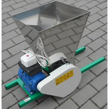 Lis na ovoce Ostatní Drtič na ovoce elektrický 30 l - nerezová násypka