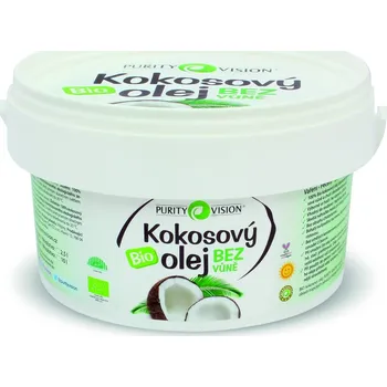 Rostlinný olej Purity Vision Kokosový olej bez vůně Bio 2,5 l