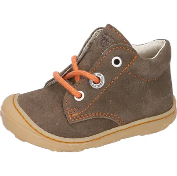 tmavě hnědé celoroční kožené boty Ricosta Cory