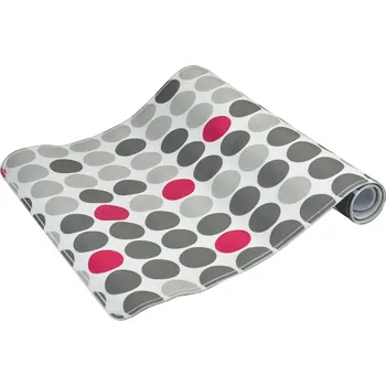 Koupelnová předložka Bathroom Solutions® Koupelnová předložka 69 x 40 cm - Šedo-Fuchsiová