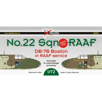Plastikový model 1/72 No.22 Sqn RAAF - part 1 (13x camo)