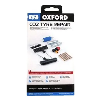 Sada na opravu pneumatiky a Opravná sada 12-TI DÍLNÁ PRO BEZDUŠOVÉ MOTO PNEU OXFORD OX720 (Oprava motocyklových pneumatik )