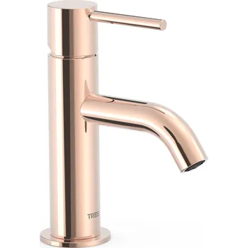 Tres STUDY COLORS Jednopáková umyvadlová baterie, růžové zlato, 26290301OP
