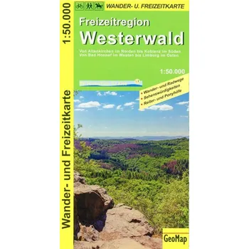 Westerwald 1:50.000 Wander- und Freizeitkarte