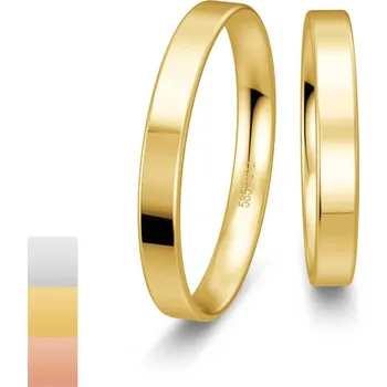 Prsten Snubní prsteny Profilringe Light ze žlutého zlata 4804400-4814400