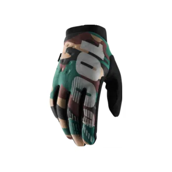 Moto rukavice Zateplené rukavice 100% Brisker Glove Camo, Velikost XL