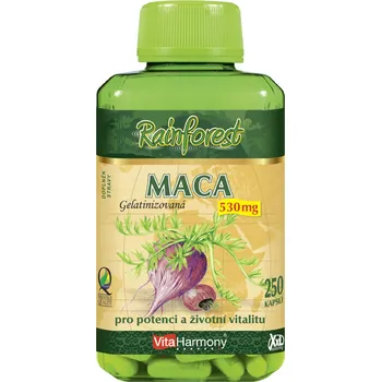 VitaHarmony Maca 530 mg, 250 cps.