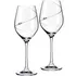 Sklenice Diamante Silhouette City s kamínky Swarowski 360 ml 2 ks