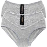 Dámské kalhotky Intimidao C363 ( 2 ks v balení ) Barva: Šedá, Velikost: XL