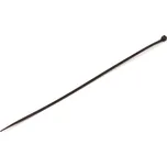 Hnědá plastová stahovací páska - délka 20 cm, šířka 0,25 cm - 100 ks - 81111420