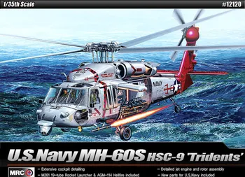 Plastikový model Academy U.S.Navy MH-60S HSC-9 Tridents 1:35