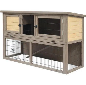 králíkárna Duvo+ Králíkárna s výběhem pod boudou 85 x 136,5 x 50 cm