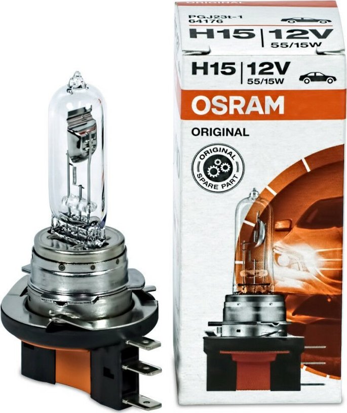 Osram PGJ23t-1 64176 H15 12V 15/55W od 299 Kč 