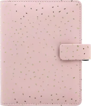 Diář Filofax Confetti A7 týdenní 2022 Rose Quartz