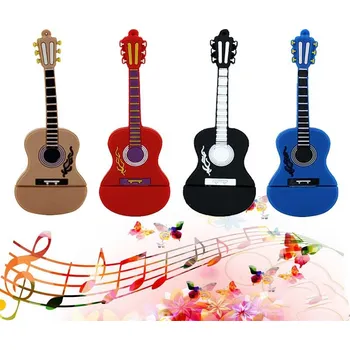 USB flash disk NO USB Flash disk ve tvaru kytary 32 GB modrá