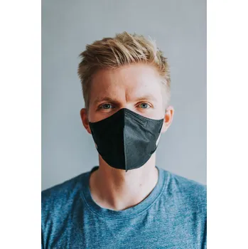 respirátor Pardam PARDAM - český výrobce respirátorů BreaSAFE Respirátor BreaSAFE® PRO-MASK FFP3 černý 3ks Velikost balení: M