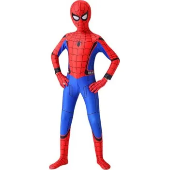 Karnevalový kostým Marvel a DC Marvel Superhero dětské kostýmy superhrdinové Motiv: Spiderman 6, Velikost: 130 (121 - 130 cm)