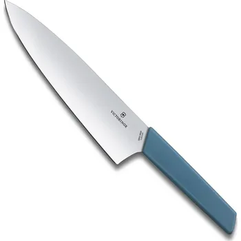Kuchyňský nůž Kuchařský nůž 20 cm modrý SWISS MODERN - Victorinox (Nůž pro kuchaře 20 cm SWISS MODERN modrý - Victorinox)
