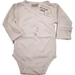 Baby service Kojenecké body zavinovací 2123 bílé Rozměr: 68