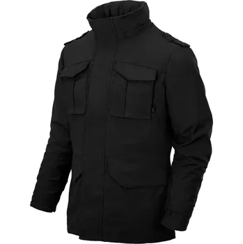 Pánská softshellová bunda Helikon-Tex bunda COVERT M65 ČERNÁ