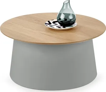 Konferenční stolek Halmar Azzura 69 cm MDF přírodní/popelavě šedý