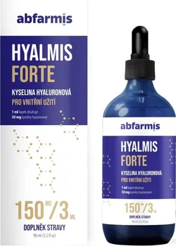 Přírodní produkt Abfarmis Hyalmis Forte Kyselina hyaluronová 150 mg 96 ml