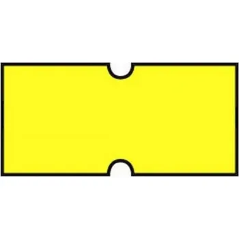 Samolepící etiketa Etikety cenové ColaPly, 22 x 12 mm, žlutá