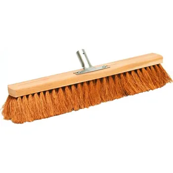 DEMA Koště s kovovým držákem násady 50 cm kokos