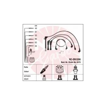 Zapalovací kabel Sada kabelů pro zapalování NGK RC-EN1206