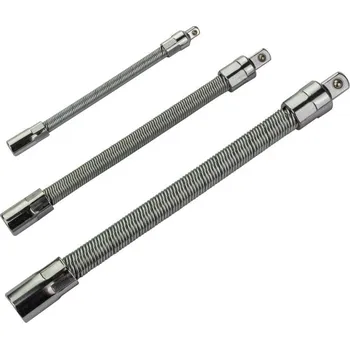 Gola hlavice DEMA Flexibilní prodloužení na ráčnu, 3-dílná sada