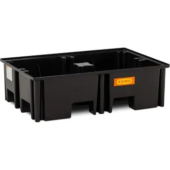 Nářadí na výměnu oleje Záchytná vana z polyetylénu, bez roštu, 1230x830x360 mm, objem 220 l