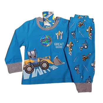 Chlapecké pyžamo Kugo Dětské pyžamo Chlapecké Modré č. 74 - 110 Velikost: 86