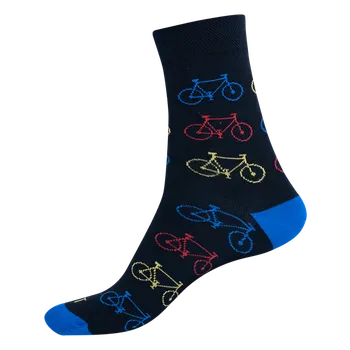 Pánské ponožky Ponožky - Kolo černé - velikost 43-46 (Velikost 43-46)