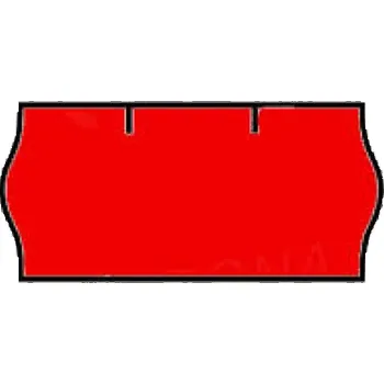 Samolepící etiketa Etikety cenové Contakt, 26 x 12 mm, červená