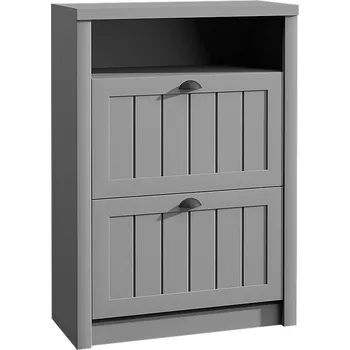 Botník Eoshop Botník Provence BNS, šedá, lamino