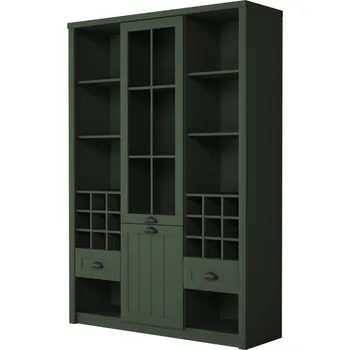 Komoda Eoshop Provence S2D2W lamino zelená